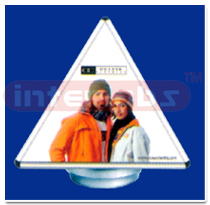  Three sided Pyramid rotating sign (12